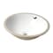 Alfi Brand ALFI brand ABC601 White 17" Round Undermount Ceramic Sink ABC601 - alternate 5